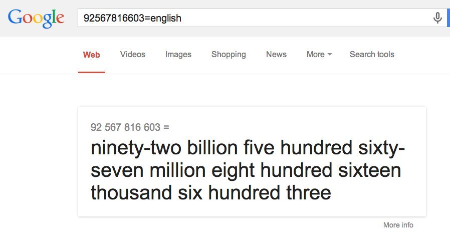 Google Numeri