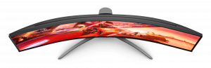 il monitor AG493 visto dall'alto
