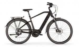 la bicicletta MBM Erebus nera da città