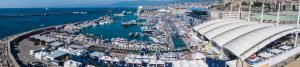 panoramica del salone nautico 60