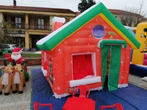 casetta gonfiabile per fiere