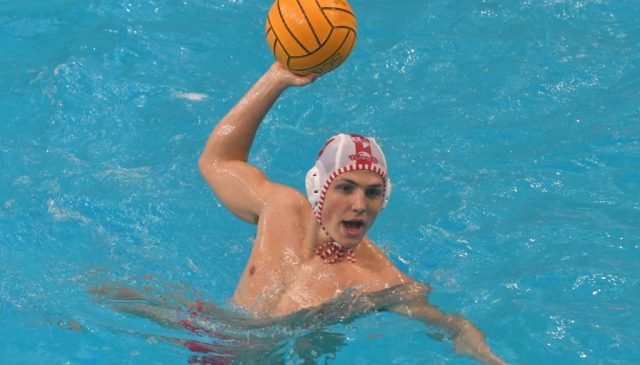 un giocatore del Quinto pallanuoto