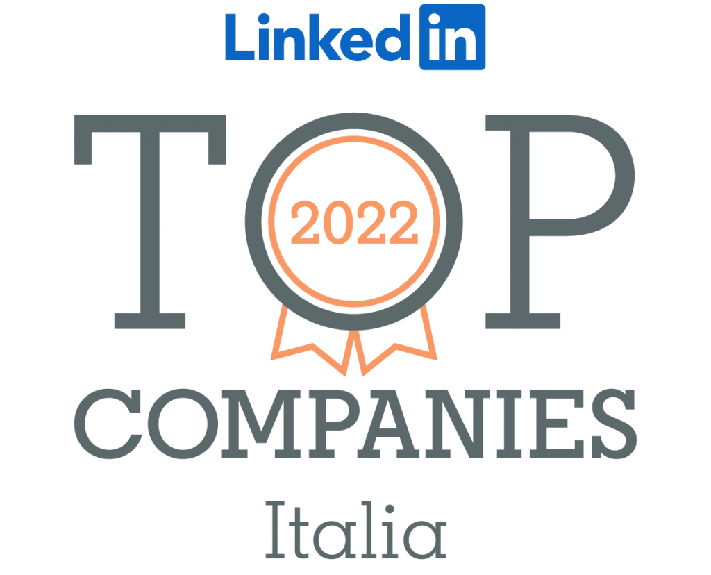 il logo Linkedin top companies 2022