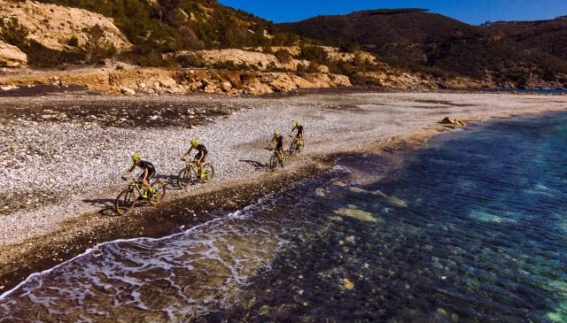 biker all'isola d'elba