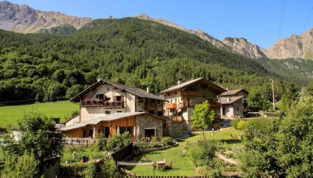 una veduta della Locanda Mistral