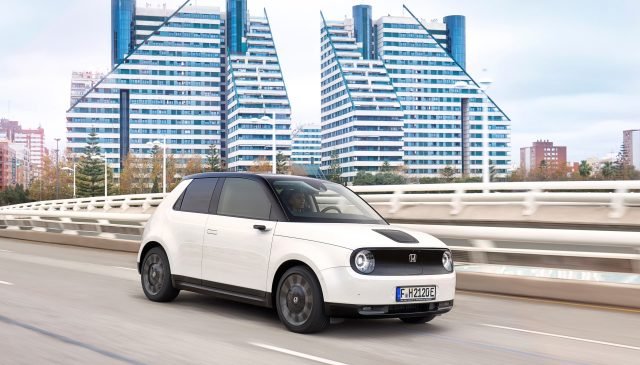 nuova Honda E, auto elettrica