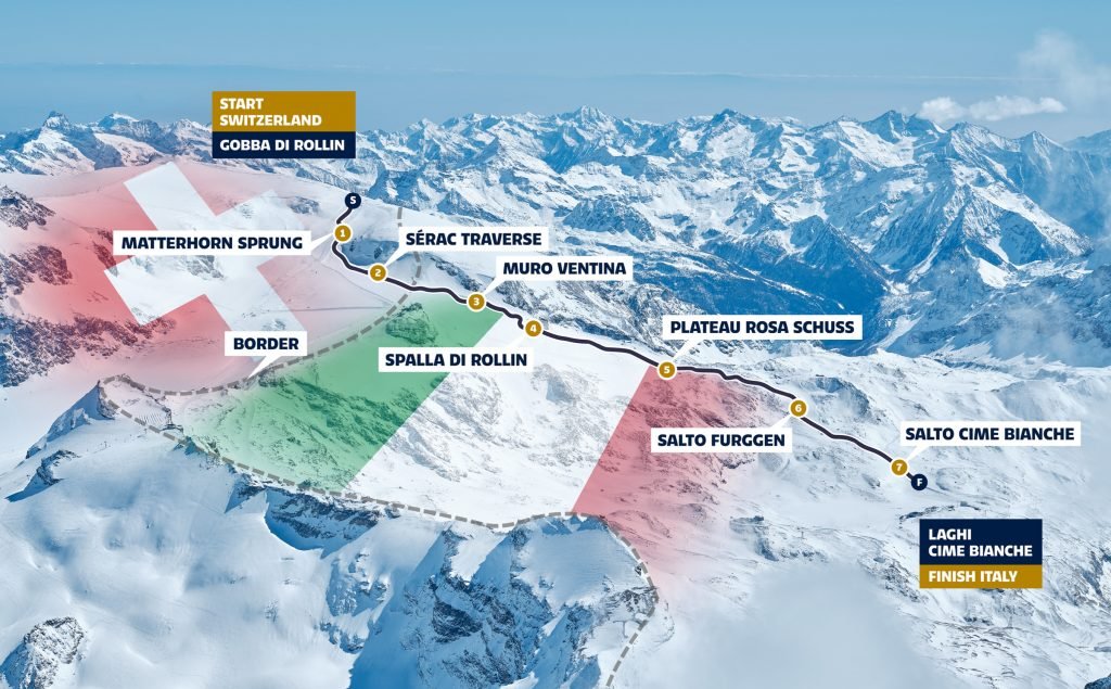 La pista della Matterhorn Cervino Speed Opening