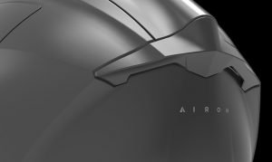 il prototipo di casco con airbag di Airoh e Autoliv