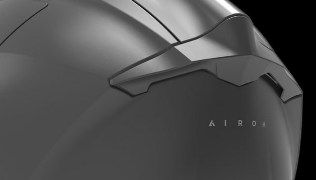 il prototipo di casco con airbag di Airoh e Autoliv