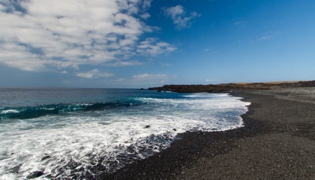 Playa de Echentive o Playa Nueva de Fuencaliente a La Palma