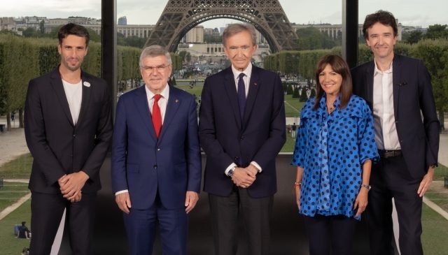 Bernard Arnault, CEo di LVMH per Parigi 2024