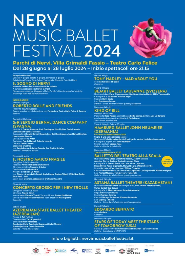 Cartellone Nervi Music Ballet Festival 2024
