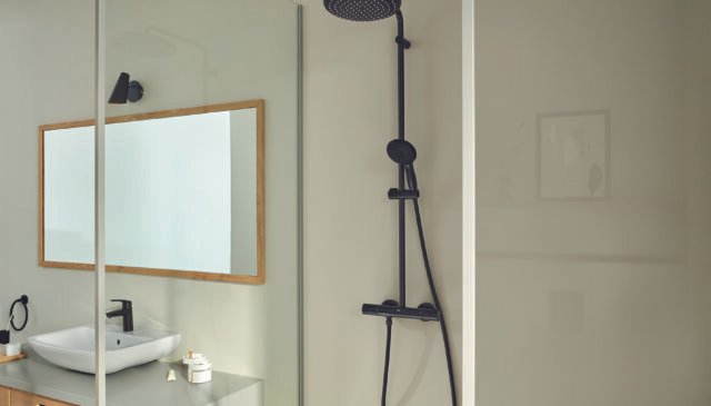 Doccia GROHE, modello Tempesta System 250, MattBlack