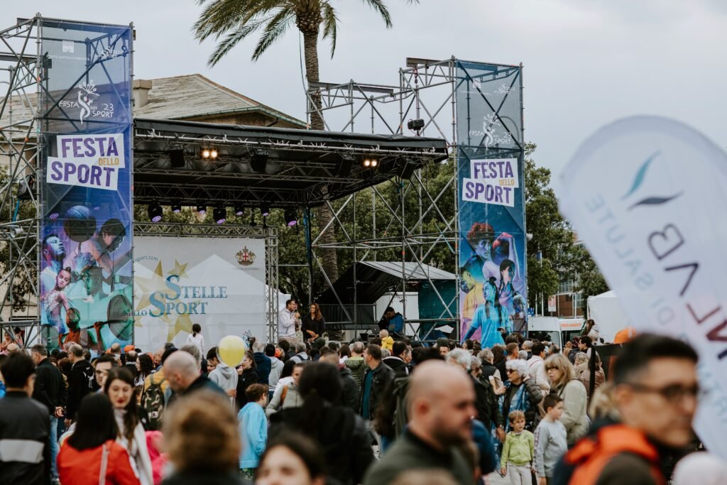 La festa dello sport al Porto Antico di Genova