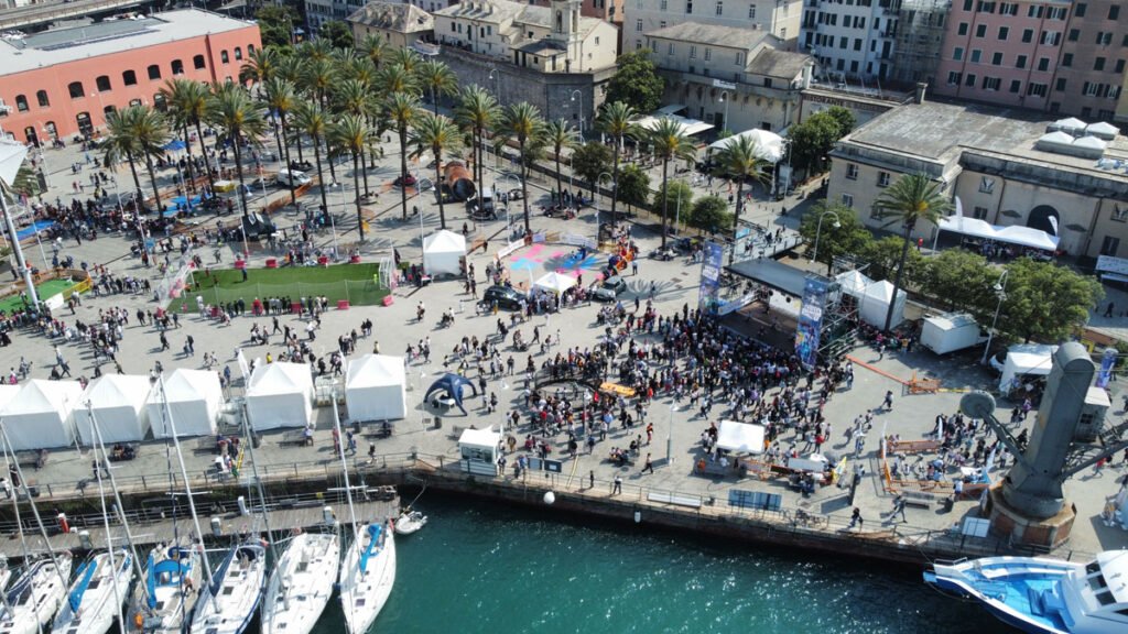 La festa dello sport al Porto Antico di Genova