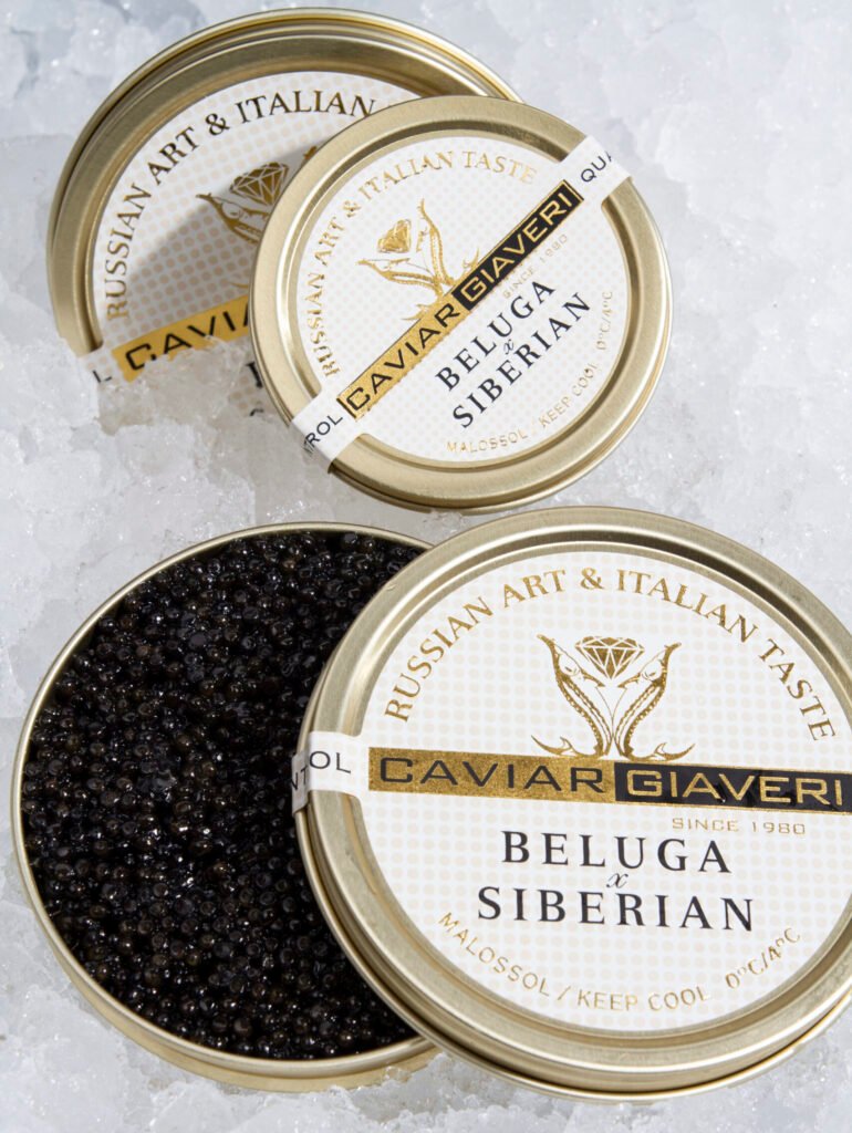 Caviale Beluga Siberian di Caviar Giaveri
