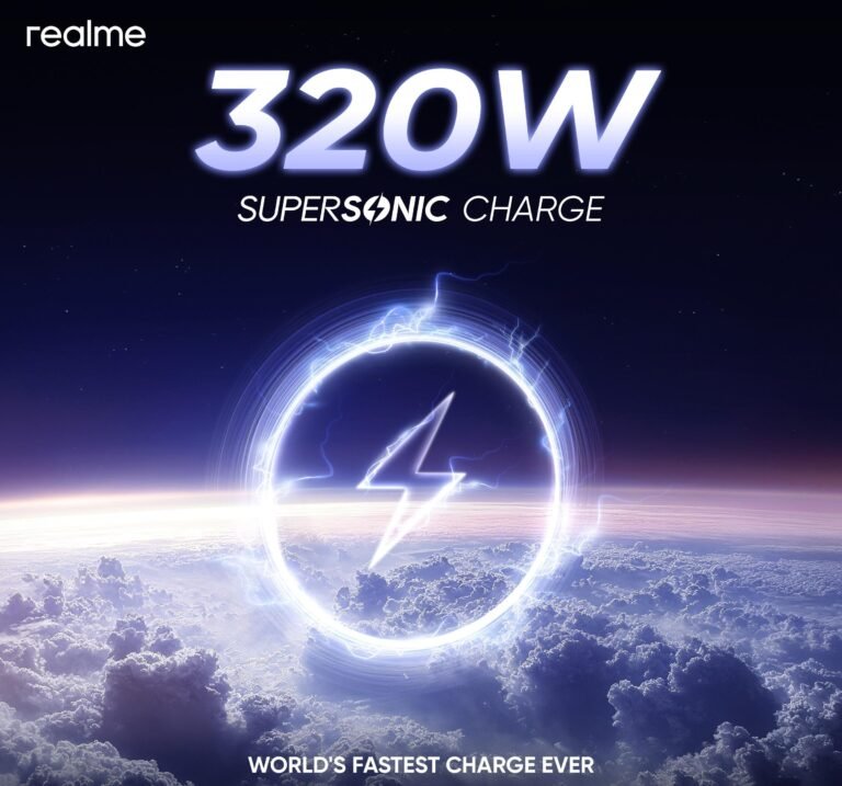 realme supersonic charge 320w