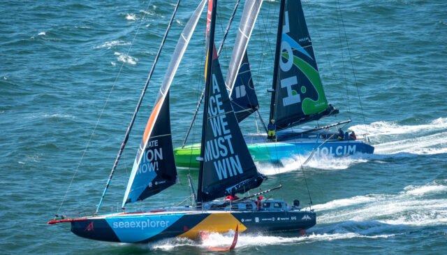 The Ocean Race 2022-23 - 26 February 2023, Leg 2, Team Malizia and Team Holcim - PRB