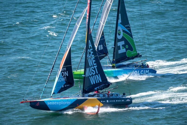 The Ocean Race 2022-23 - 26 February 2023, Leg 2, Team Malizia and Team Holcim - PRB