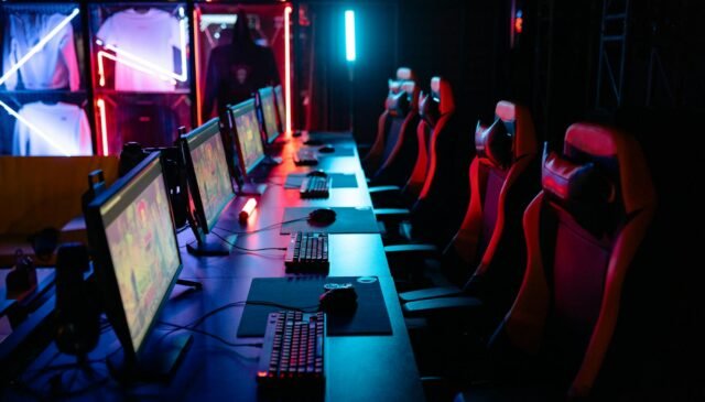 gaming setup for competitive esports