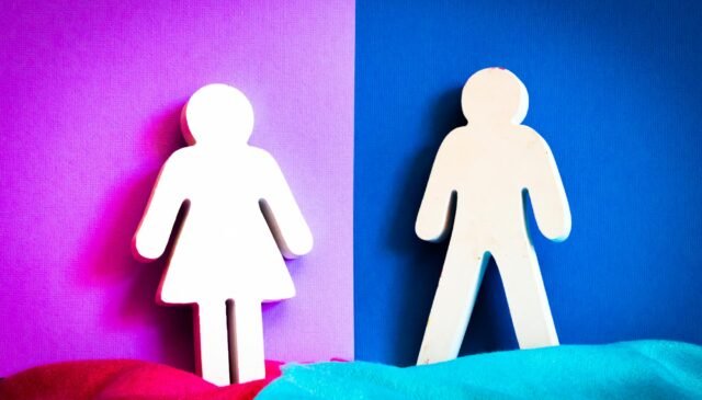 boy and girl cutout decals