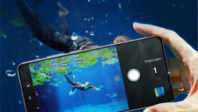 realme GT 7 Pro fotografa sott'acqua