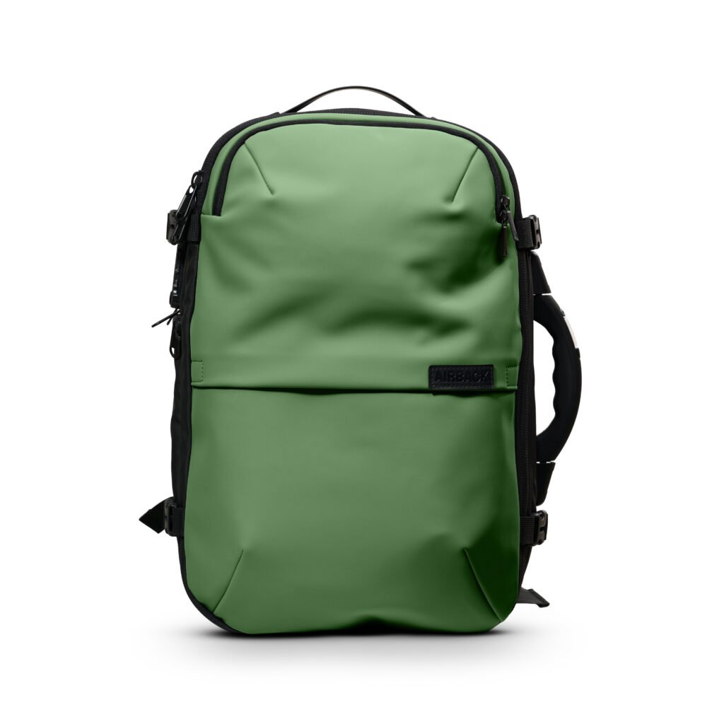 Zaino Airback green- viaggio smart