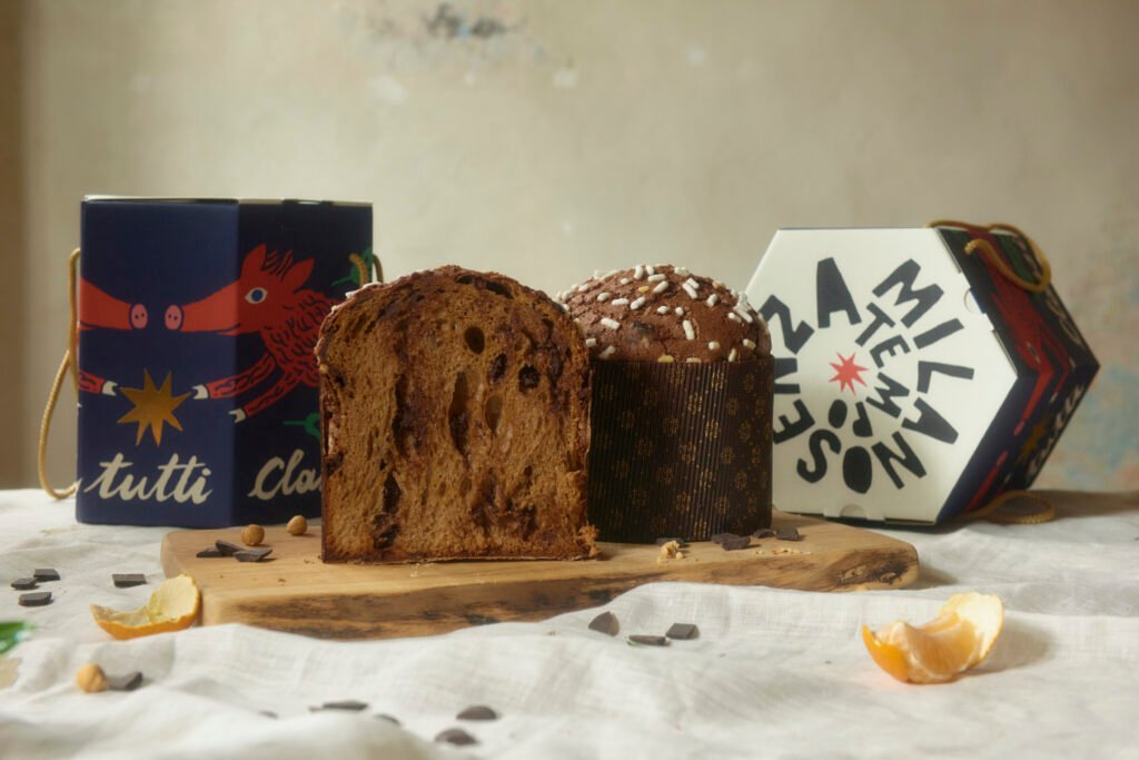 Panettone al Cioccolato by Davide Longoni Milano _ © Matteo Bellomo - Stefania Zanetti