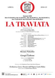 Locandina La Traviata 2025