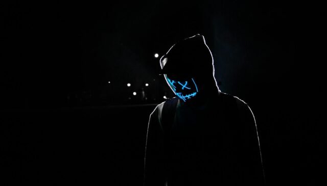 silhouette of man