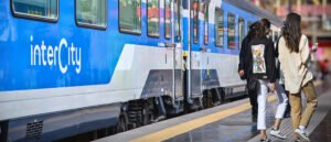 Nuova Livrea e interni treni Intercity Blue