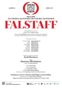 OCF, locandina Falstaff