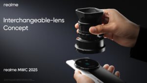 realme nuovo prototipo conlenti intercambiabili tipo DSLR