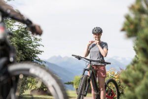Gnollhof ebike nel bosco