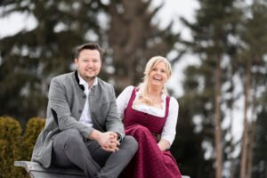 Proprietari Gnollhof Margit e Peter Verginer