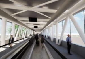 passerella Moving Walkway per Genova City Airport restyling