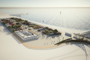 Euroflora 2025, allestimento esterno Waterfront di Levante