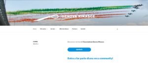 Home Page dell'associazione genova rinasce