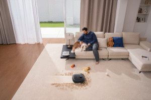 eufy Omni E28 con pulitore separabile