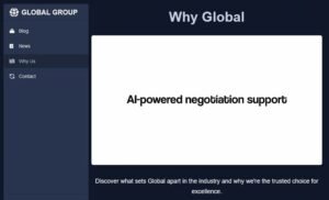 Figura 1 - negoziazioni supportate dall_intelligenza artificiale del Global Group