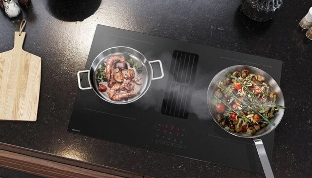 Samsung Digital-Appliances IFA 2025 - Extractor Induction Hob - Bespoke-AI - Dishwasher