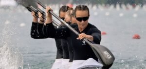 Lisa Carrington nel K4 femminile, milano 2025