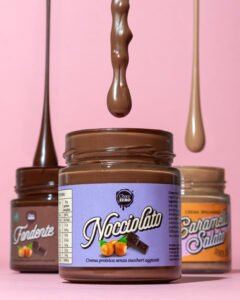 barattoli di crema splamabile choco zero