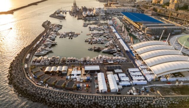 64°Salone Nautico Internazionale di Genova - vista aerea