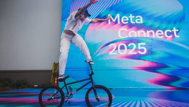 BMXer Angie Marino al Meta Connect 2025