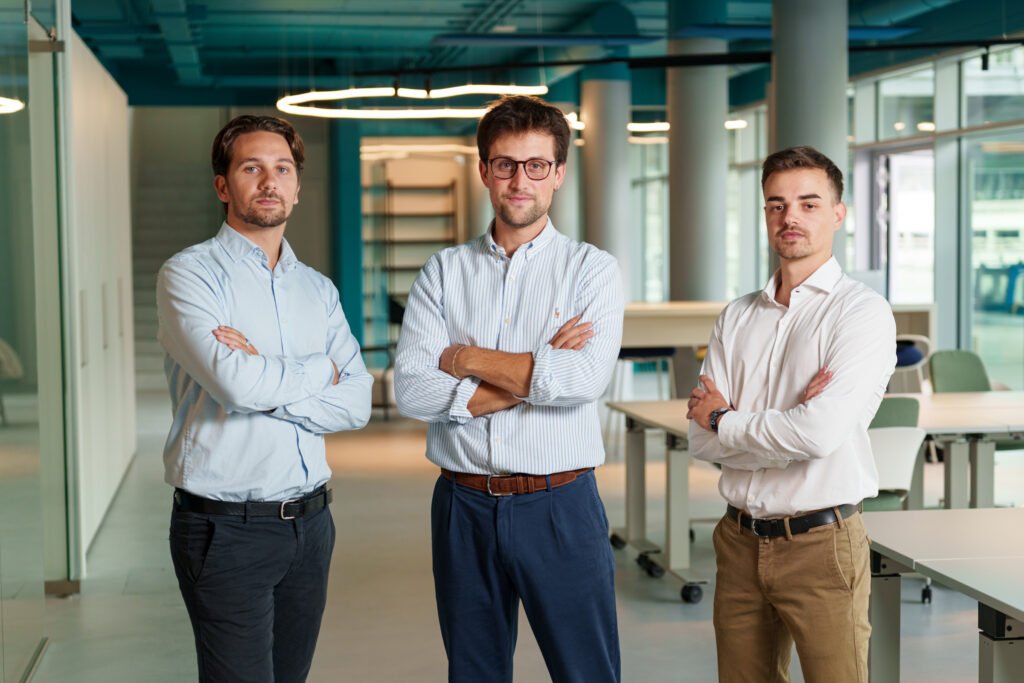 Hodli founders: Gianluca Sommariva, Gianluca Boleto e Lorenzo Maffia