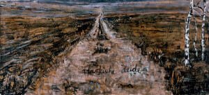 Anselm Kiefer, Märkische Heide, 1974 olio, acrilico e gomma lacca su tela, cm 117,5 x 254,7 Eindhoven, Van Abbemuseum © Peter Cox, Eindhoven