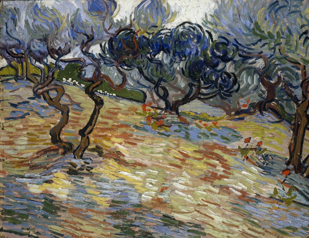 Vincent van Gogh, Ulivi, 1889 olio su tela, cm 51 x 65,2 Edimburgo, National Galleries of Scotland, acquistato nel 1934 © National Galleries of Scotland