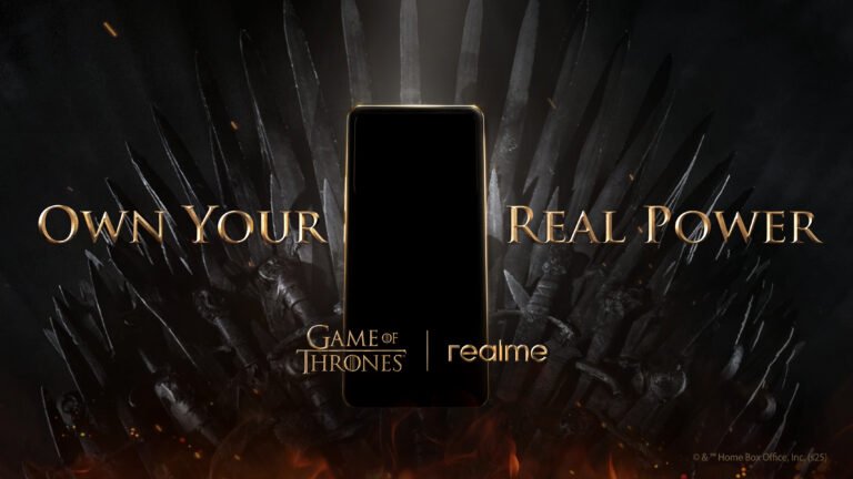 realme presenta il primo smartphone ufficiale di Game of Thrones
