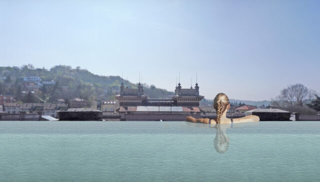 QC Salsomaggiore, ragazza in piscina